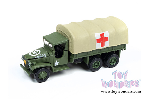 Round 2 Johnny Lightning - Diorama 2019 The Greatest Generation Release 1 (1/64 scale diecast model car, Asstd.) JLDS003/24