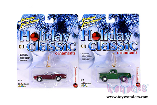 Round 2 Johnny Lightning - Holiday Classics Release 1 (1/64 scale diecast model car, Asstd.) JLHC001/48