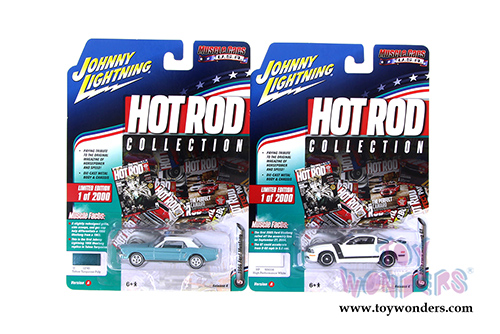 Round 2 Johnny Lightning - Muscle Cars USA 2017 Release 4 Set A (1/64 scale diecast model car, Asstd.) JLMC007/48A
