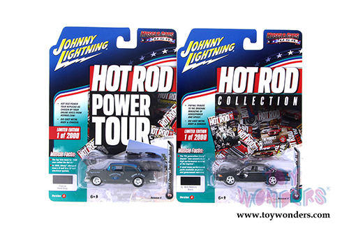 Round 2 Johnny Lightning - Muscle Cars USA 2017 Release 4 Set A (1/64 scale diecast model car, Asstd.) JLMC007/48A