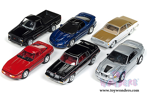 Round 2 Johnny Lightning - Muscle Cars USA 2018 Release 3 Set A (1/64 scale diecast model car, Asstd.) JLMC014/48A