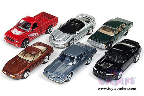 Round 2 Johnny Lightning - Muscle Cars USA 2018 Release 3 Set B (1/64 scale diecast model car, Asstd.) JLMC014/48B
