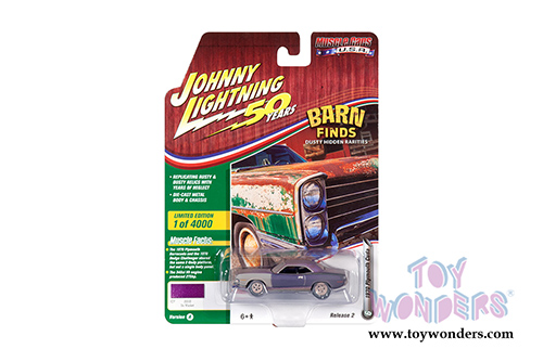 Round 2 Johnny Lightning - Muscle Cars USA 2019 Release 2 Set A (1/64 scale diecast model car, Asstd.) JLMC020/48A