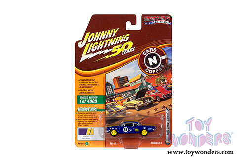 Round 2 Johnny Lightning - Muscle Cars USA 2019 Release 2 Set A (1/64 scale diecast model car, Asstd.) JLMC020/48A