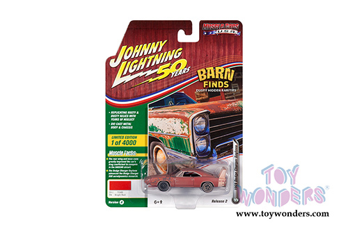 Round 2 Johnny Lightning - Muscle Cars USA 2019 Release 2 Set A (1/64 scale diecast model car, Asstd.) JLMC020/48A