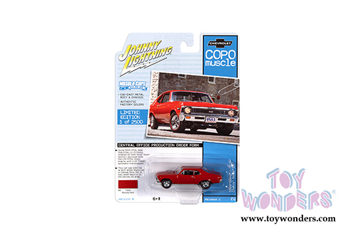 Round 2 Johnny Lightning - Muscle Cars USA 2020 Release 2 COPO Muscle Set A (1/64 scale diecast model car, Asstd.) JLMC023/48A