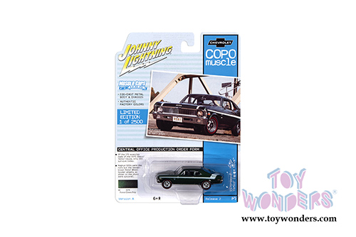 Round 2 Johnny Lightning - Muscle Cars USA 2020 Release 2 COPO Muscle Set A (1/64 scale diecast model car, Asstd.) JLMC023/48A