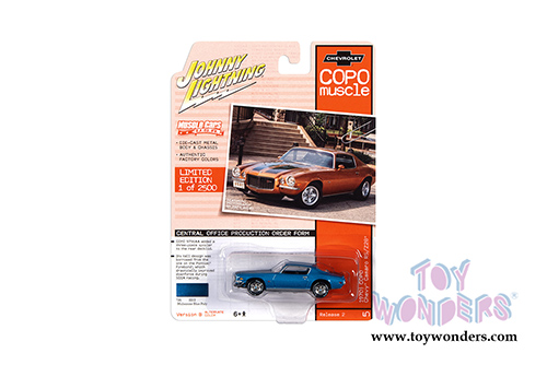 Round 2 Johnny Lightning - Muscle Cars USA 2020 Release 2 COPO Muscle Set B (1/64 scale diecast model car, Asstd.) JLMC023/48B