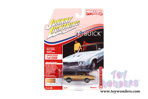 Round 2 Johnny Lightning - Muscle Cars USA 2021 Release 1 Set A (1/64 scale diecast model car, Asstd.) JLMC025/48A