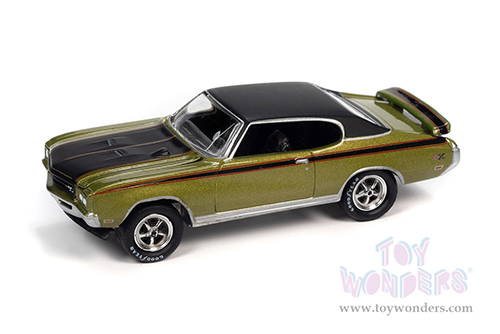 Round 2 Johnny Lightning - Muscle Cars U.S.A. 2021 Release 2 Set B (1/64 scale diecast model car, Asstd.) JLMC026/48B
