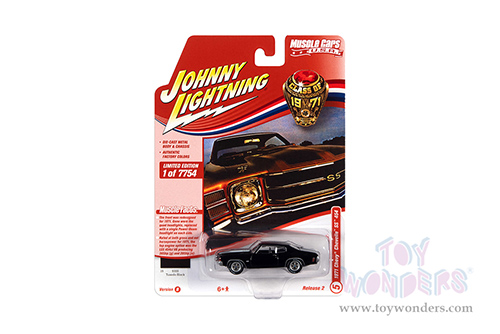 Round 2 Johnny Lightning - Muscle Cars U.S.A. 2021 Release 2 Set B (1/64 scale diecast model car, Asstd.) JLMC026/48B