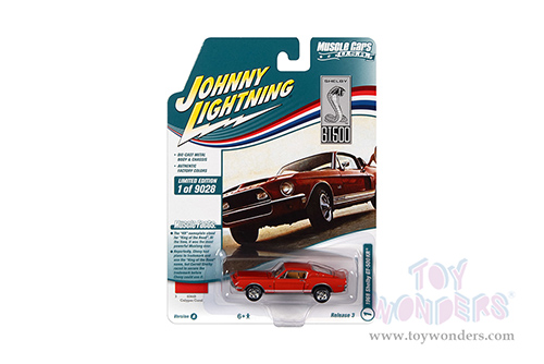 Round 2 Johnny Lightning - Muscle Cars U.S.A. 2021 Release 3 Set A (1/64 scale diecast model car, Asstd.) JLMC027/48A