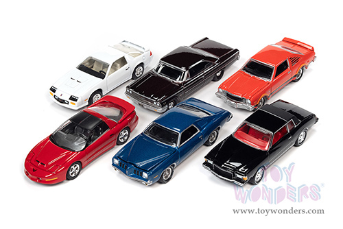 Round 2 Johnny Lightning - Muscle Cars U.S.A. 2021 Release 4 Set A - OK Used Cars (1/64 scale diecast model car, Asstd.) JLMC028/48A