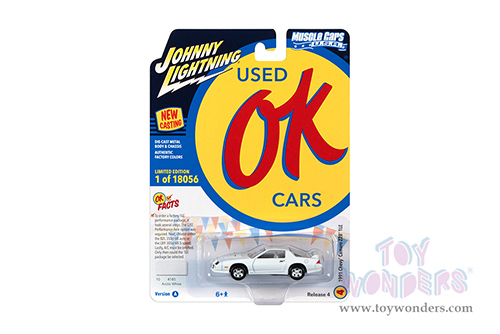 Round 2 Johnny Lightning - Muscle Cars U.S.A. 2021 Release 4 Set A - OK Used Cars (1/64 scale diecast model car, Asstd.) JLMC028/48A