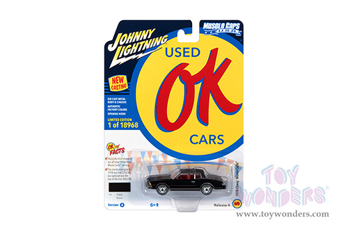 Round 2 Johnny Lightning - Muscle Cars U.S.A. 2021 Release 4 Set A - OK Used Cars (1/64 scale diecast model car, Asstd.) JLMC028/48A