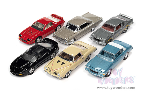 Round 2 Johnny Lightning - Muscle Cars U.S.A. 2021 Release 4 Set B - OK Used Cars (1/64 scale diecast model car, Asstd.) JLMC028/48B