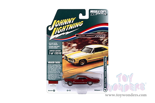 Round 2 Johnny Lightning - Muscle Cars U.S.A. 2022 Release 1 Set B (1/64 scale diecast model car, Asstd.) JLMC029/48B