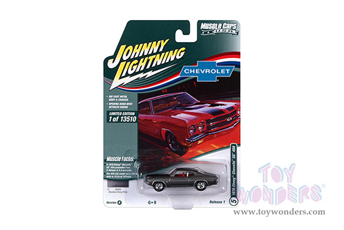 Round 2 Johnny Lightning - Muscle Cars U.S.A. 2022 Release 1 Set B (1/64 scale diecast model car, Asstd.) JLMC029/48B