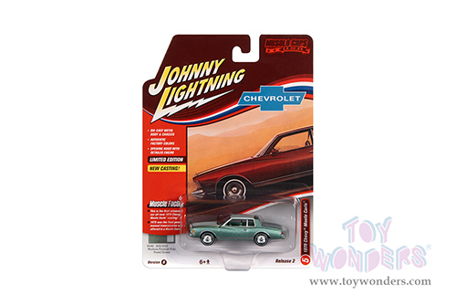 Round 2 Johnny Lightning - Muscle Cars U.S.A. 2022 Release 2 Set B (1/64 scale diecast model car, Asstd.) JLMC030/48B