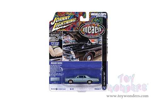 Round 2 Johnny Lightning - Muscle Cars U.S.A. 2022 Release 3 Set B (1/64 scale diecast model car, Asstd.) JLMC031/48B