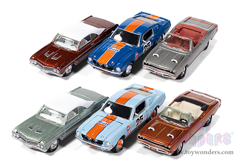 Round 2 Johnny Lightning - Muscle Cars U.S.A. 2025 Release 2 (1/64 scale diecast model car, Asstd.) JLMC038/48