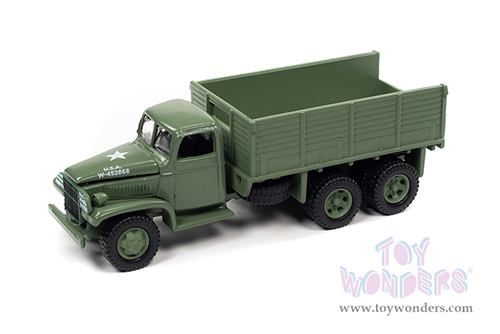 Round 2 Johnny Lightning - Military 2022 Release 1 Set B "Pacific Theater Warriors" (1/64 scale diecast model car, Asstd.) JLML007/48B