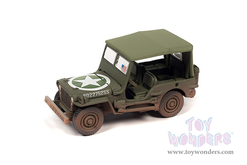 Round 2 Johnny Lightning - Military 2022 Release 2 Set B "WWII Warriors: Pacific Theater" (1/64 scale diecast model car, Asstd.) JLML008/48B