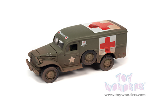 Round 2 Johnny Lightning - Military 2022 Release 2 Set B "WWII Warriors: Pacific Theater" (1/64 scale diecast model car, Asstd.) JLML008/48B