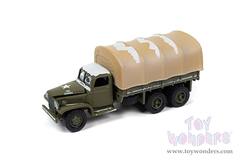 Round 2 Johnny Lightning - Military 2023 Release 1 Set A "Korea: The Forgotten War" (1/64 scale diecast model car, Asstd.) JLML009/48A