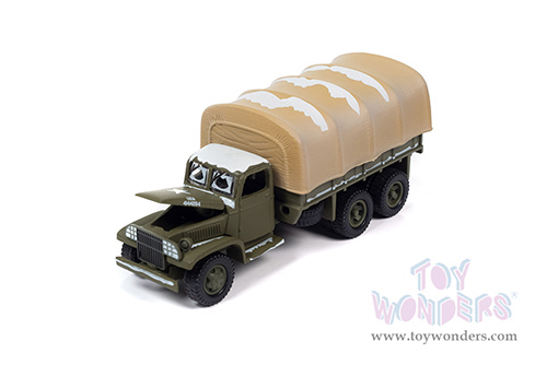 Round 2 Johnny Lightning - Military 2023 Release 1 Set A "Korea: The Forgotten War" (1/64 scale diecast model car, Asstd.) JLML009/48A