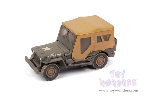 Round 2 Johnny Lightning - Military 2023 Release 1 Set B "Korea: The Forgotten War" (1/64 scale diecast model car, Asstd.) JLML009/48B