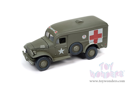 Round 2 Johnny Lightning - Military 2023 Release 1 Set B "Korea: The Forgotten War" (1/64 scale diecast model car, Asstd.) JLML009/48B