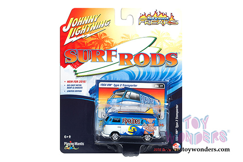 Round 2 Johnny Lightning - Street Freaks Release 2 Set B (1/64 scale diecast model car, Asstd.) JLSF002/48B