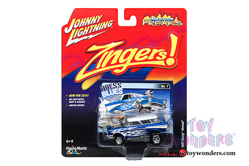 Round 2 Johnny Lightning - Street Freaks Release 2 Set B (1/64 scale diecast model car, Asstd.) JLSF002/48B