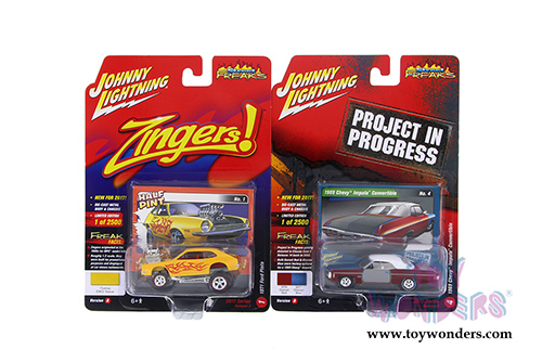 Round 2 Johnny Lightning - Street Freaks Release 3 Set A (1/64 scale diecast model car, Asstd.) JLSF005/12A