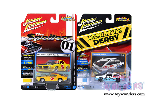 Round 2 Johnny Lightning - Street Freaks Release 4 Set A (1/64 scale diecast model car, Asstd.) JLSF006/48A