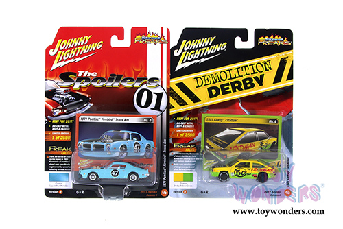 Round 2 Johnny Lightning - Street Freaks Release 4 Set B (1/64 scale diecast model car, Asstd.) JLSF006/48B