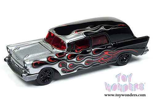 Round 2 Johnny Lightning - Street Freaks 2018 Release 1 Set A (1/64 scale diecast model car, Asstd.) JLSF007/12A