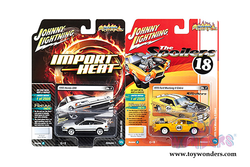 Round 2 Johnny Lightning - Street Freaks 2018 Release 1 Set B (1/64 scale diecast model car, Asstd.) JLSF007/12B