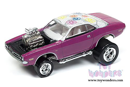 Round 2 Johnny Lightning - Street Freaks 2018 Release 1 Set B (1/64 scale diecast model car, Asstd.) JLSF007/12B