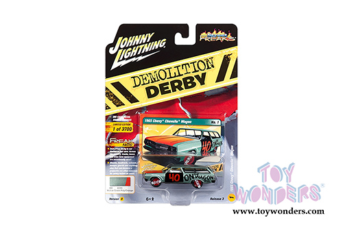 Round 2 Johnny Lightning - Street Freaks 2018 Release 3 Set B (1/64 scale diecast model car, Asstd.) JLSF009/48B