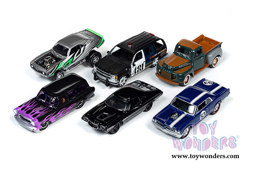 Round 2 Johnny Lightning - Street Freaks 2020 Release 1 Set A (1/64 scale diecast model car, Asstd.) JLSF015/48A