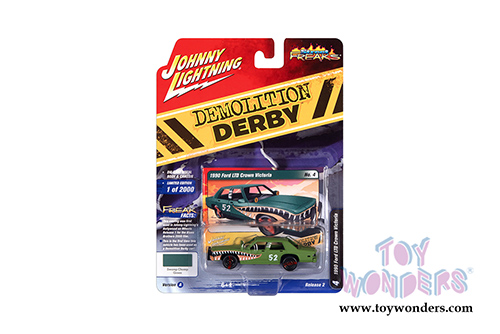 Round 2 Johnny Lightning - Street Freaks 2020 Release 2 Set A (1/64 scale diecast model car, Asstd.) JLSF016/48A