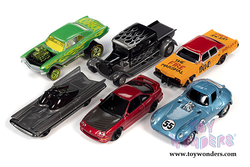 Round 2 Johnny Lightning - Street Freaks 2020 Release 3 Set B (1/64 scale diecast model car, Asstd.) JLSF017/48B