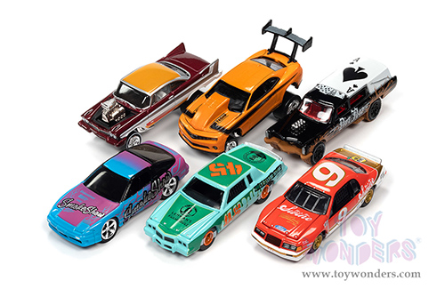 Round 2 Johnny Lightning - Street Freaks 2022 Release 2 Set A (1/64 scale diecast model car, Asstd.) JLSF024/48A MAP: $7.99