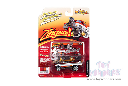 Round 2 Johnny Lightning - Street Freaks 2022 Release 2 Set A (1/64 scale diecast model car, Asstd.) JLSF024/48A MAP: $7.99