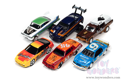 Round 2 Johnny Lightning - Street Freaks 2022 Release 2 Set B (1/64 scale diecast model car, Asstd.) JLSF024/48B MAP: $7.99