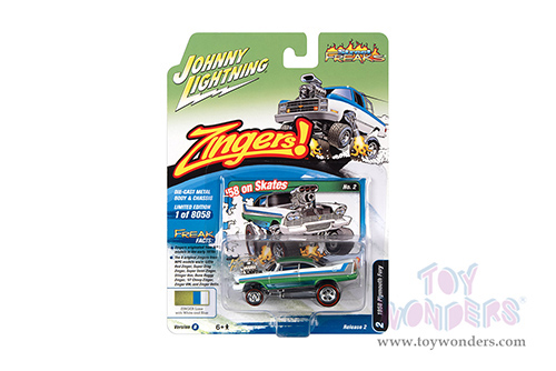 Round 2 Johnny Lightning - Street Freaks 2022 Release 2 Set B (1/64 scale diecast model car, Asstd.) JLSF024/48B MAP: $7.99
