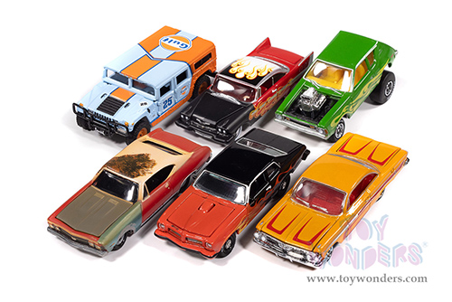 Round 2 Johnny Lightning - Street Freaks 2025 Release 1 Set A (1/64 scale diecast model car, Asstd.) JLSF027/48A MAP: $9.49