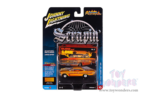 Round 2 Johnny Lightning - Street Freaks 2025 Release 1 Set A (1/64 scale diecast model car, Asstd.) JLSF027/48A MAP: $9.49